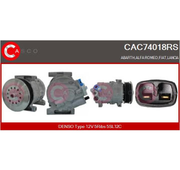 Remenica alternátora CASCO CCP90147GS