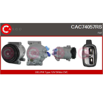 Kompresor, klimatizace CASCO CAC81012GS