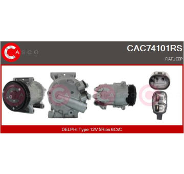 Kompresor, klimatizace CASCO CAC81053GS