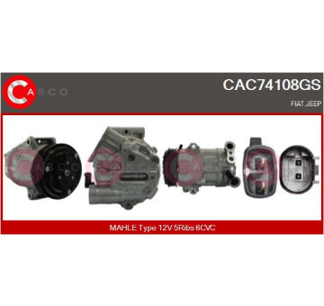 Kompresor, klimatizace CASCO CAC82012AS