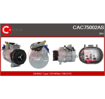Kompresor, klimatizace CASCO CAC83007GS