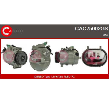 Kompresor, klimatizace CASCO CAC83010AS