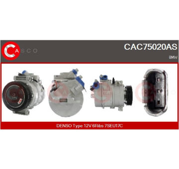 Stator, generátor CASCO CSR15027AS