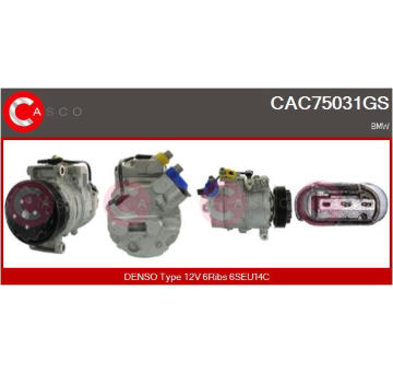 Kompresor, klimatizace CASCO CAC85006GS
