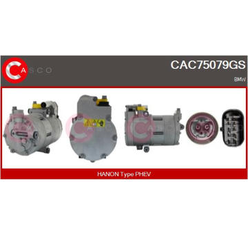 Rotor żtartéra CASCO CAR35009AS