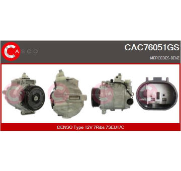Kompresor, klimatizace CASCO CAC88000AS