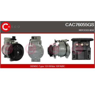 Rotor alternátora CASCO CRO10604AS