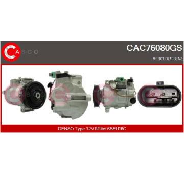 Alternátor CASCO CAL10118AS