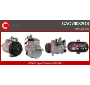 Alternátor CASCO CAL10124AS