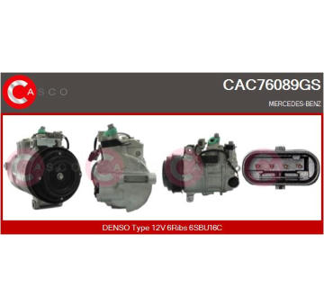 Alternátor CASCO CAL10169AS