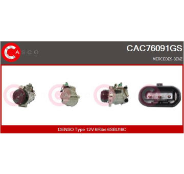 Alternátor CASCO CAL10173AS