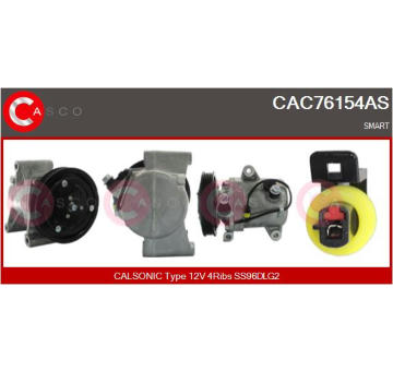 Alternátor CASCO CAL10237AS