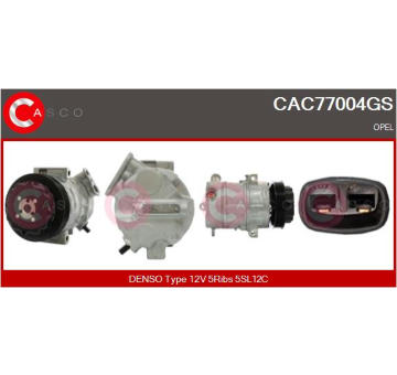 Kompresor, klimatizace CASCO CAC75034AS