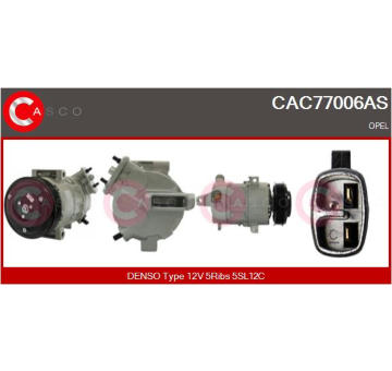 Kompresor, klimatizace CASCO CAC75034GS