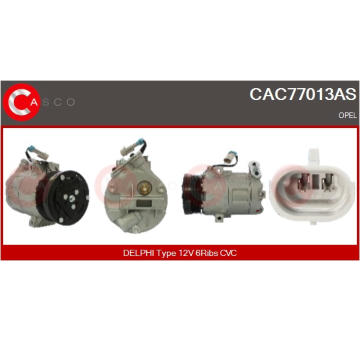 generátor CASCO CAL10264GS