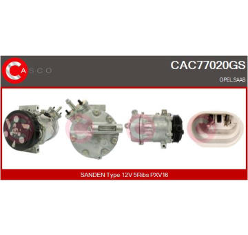 Alternátor CASCO CAL10285AS