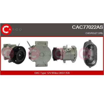 Startér CASCO CST35165AS