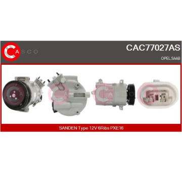 Alternátor CASCO CAL10302AS