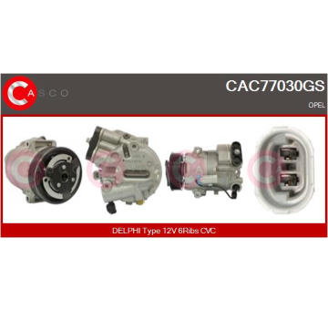 generátor CASCO CAL10316AS