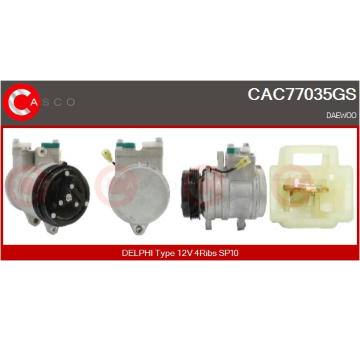 generátor CASCO CAL10324GS