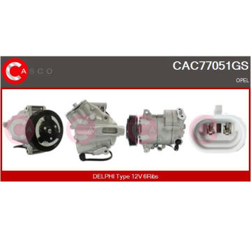 Stator, generátor CASCO CSR10095AS