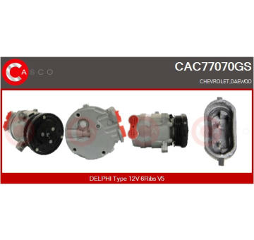 Alternátor CASCO CAL10384AS