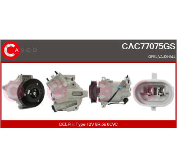 Alternátor CASCO CAL10385GS