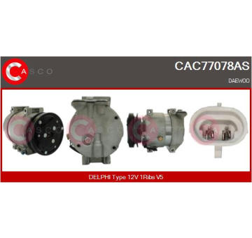 generátor CASCO CAL10390AS