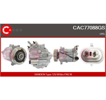 Alternátor CASCO CAL10402AS