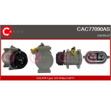 Alternátor CASCO CAL10404AS