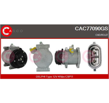 Alternátor CASCO CAL10405AS