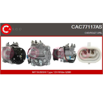 Alternátor CASCO CAL10421AS