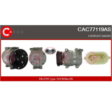 generátor CASCO CAL10421GS