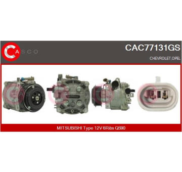 Stator, generátor CASCO CSR15025AS