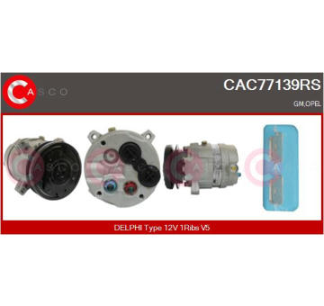 generátor CASCO CAL10437GS