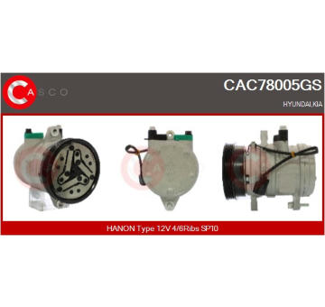 generátor CASCO CAL10452AS