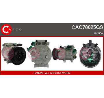 generátor CASCO CAL10528GS