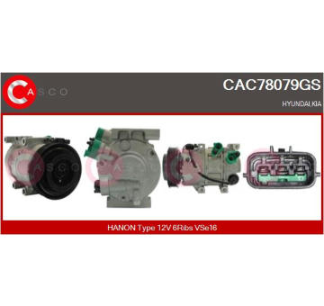 Startér CASCO CST45104AS