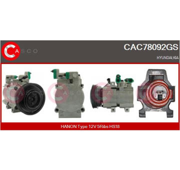 generátor CASCO CAL10653GS