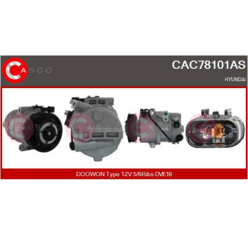 generátor CASCO CAL10667GS