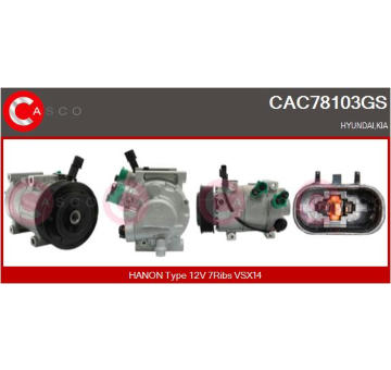 generátor CASCO CAL10672IS