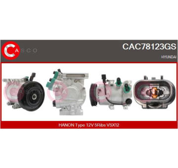 generátor CASCO CAL10703GS