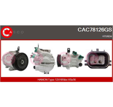 generátor CASCO CAL10717AS
