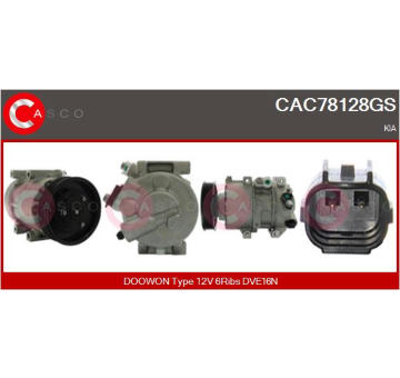 generátor CASCO CAL10723AS