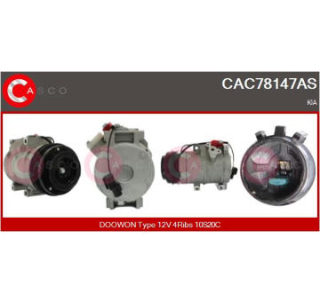 Kompresor, klimatizace CASCO CAC77023AS