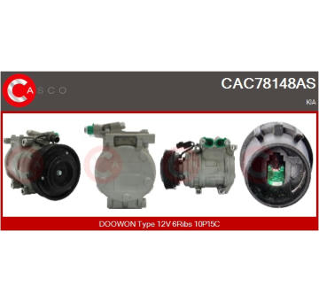 generátor CASCO CAL10737AS