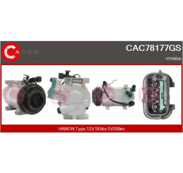 Alternátor CASCO CAL10A42GS