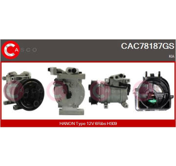 generátor CASCO CAL11122GS