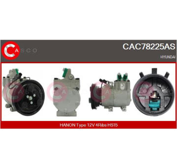 Alternátor CASCO CAL12103AS