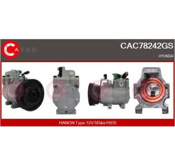 generátor CASCO CAL15009AS